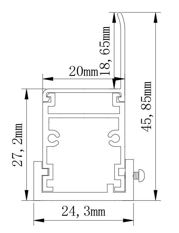 川北知光線條燈